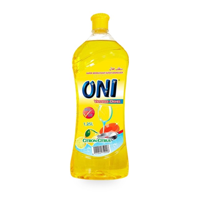 LIQUIDE VAISSELLE CITRON 1,25L ONI