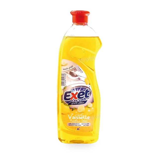 LIQUIDE VAISSELLE FRAICHEUR CITRON 1,25L EXET