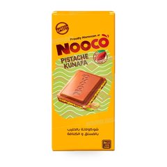 TABLETTE CHOCOLAT LAIT PISTACHE KUNAFA 95G NOOCO