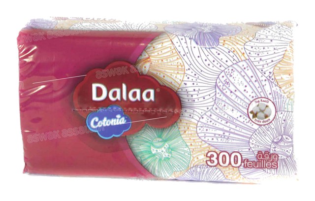 MOUCHOIR 2 PLIS 300 UNITES DALAA