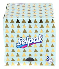 MOUCHOIR BOITE CUBIQUE 3 PLIS 48 UNITES SELPAK