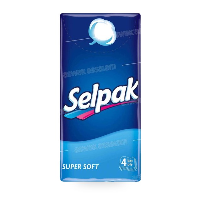 MOUCHOIR DE POCHE 4 PLIS 10 UNITES SELPAK