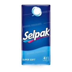MOUCHOIR DE POCHE 4 PLIS 10 UNITES SELPAK