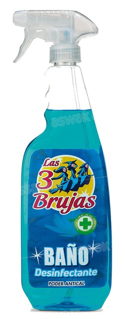 NETTOYANT DESINFECTANT SALLE DE BAIN 750ML LAS 3 BRUJAS