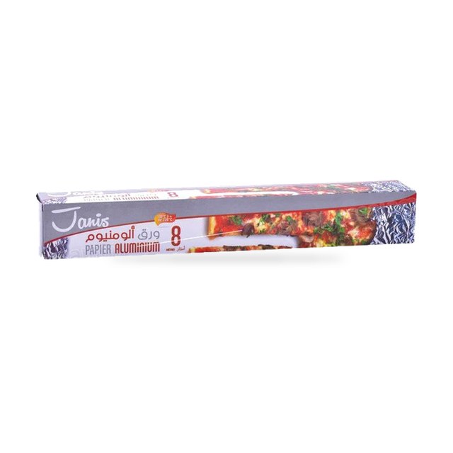 PAPIER ALUMINIUM 8M JANIS
