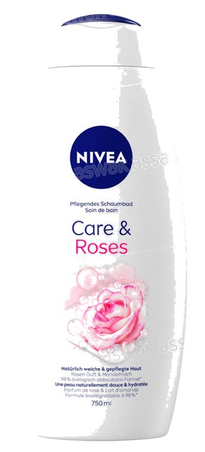 GEL DOUCHE CARE PARFUM DE ROSES ET LAIT D’AMANDE 250ML NIVEA