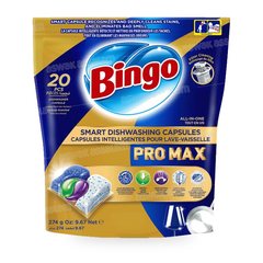 PASTILLES LAVE-VAISSELLE PRO MAX 20 UNITES BINGO