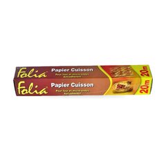 Rouleau Papier Cuisson 20m/30cm Folia