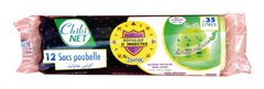 SAC POUBELLE PARFUME AVEC REPULSIF D’INSECTES 35L 12 UNITES CHIKI NET