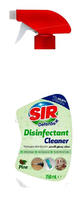 SPRAY DESINFECTANT 750ML SIR