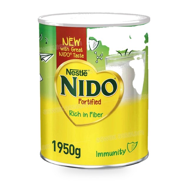 LAIT EN POUDRE FORTIFIE RICHE EN FIBRES 1,95KG NIDO