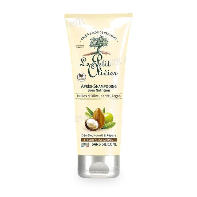 APRES-SHAMPOOING NUTRITION HUILES D’OLIVE, KARITE, ARGAN 200ML LE PETIT OLIVIER