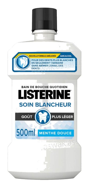 BAIN BOUCHE SOIN BLANCHEUR 500ML LISTERINE