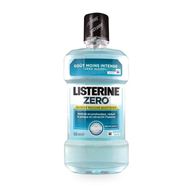 BAIN BOUCHE ZERO ALCOOL MENTHE 500ML LISTERINE
