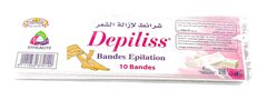 BANDES EPILATION 10 PIECES DEPILISS