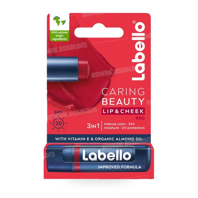 BAUME A LEVRES 3EN1 RED 4,8G LABELLO