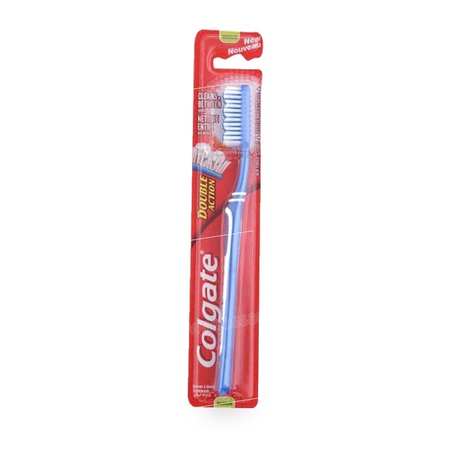 BROSSE A DENTS DOUBLE ACTION MEDIUM COLGATE