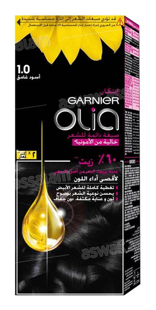 COLORATION 1.0 NOIR ABSOLU OLIA GARNIER
