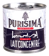 LAIT CONCENTRE NON SUCRE 170G PURISIMA
