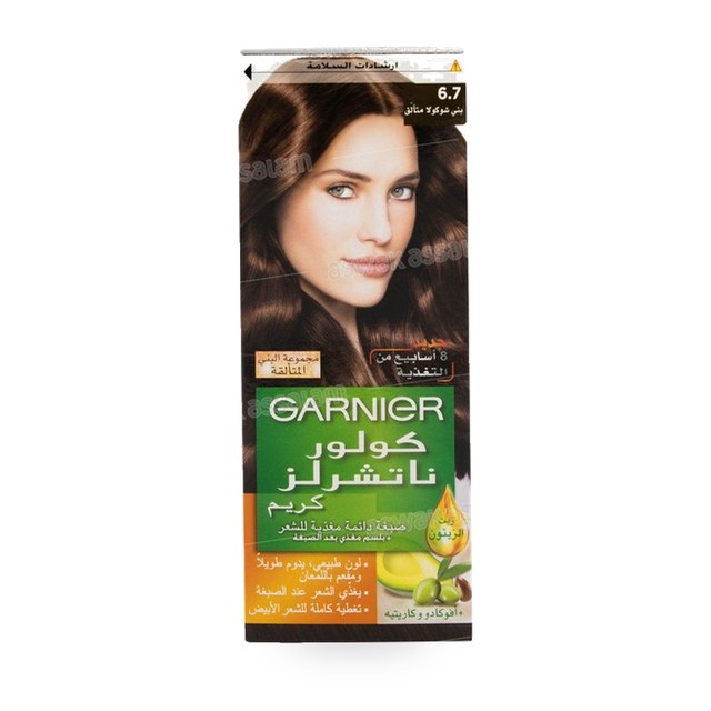 COLORATION 6.7 BRUN CHOCOLAT PUR COLOR NATURALS GARNIER