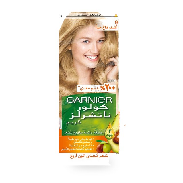 COLORATION 9 BLOND TRES CLAIR COLOR NATURALS GARNIER