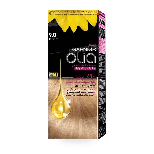 COLORATION 9.0 BLOND CLAIR RADIEUX OLIA GARNIER