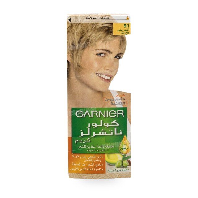 COLORATION 9.1 BLOND CENDRE TRES CLAIR COLOR NATURALS GARNIER