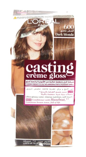 COLORATION CREME GLOSS BLOND FONCE 600 CASTING L’OREAL