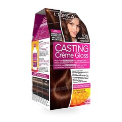 COLORATION CREME GLOSS CHOCOLAT 535 CASTING L’OREAL