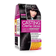 COLORATION CREME GLOSS NOIR EBEN 200 CASTING L’OREAL