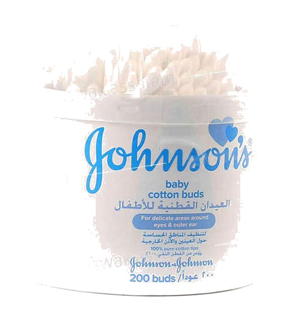 COTONS-TIGES 200 UNITES JOHNSON BABY