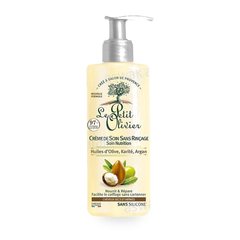 CREME DE SOIN SANS RINCAGE NUTRITION HUILES D’OLIVE, KARITE, ARGAN 200ML LE PETIT OLIVIER