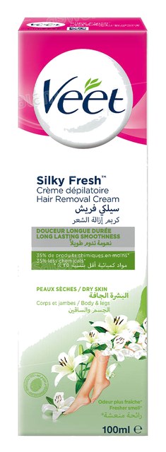 CREME DEPILATOIRE POUR PEAUX SECHES 100ML VEET