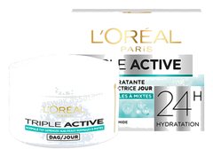 CREME HYDRATANTE JOUR TRIPLE ACTIVE PEAUX NORMALES A MIXTES POT 50ML L’OREAL