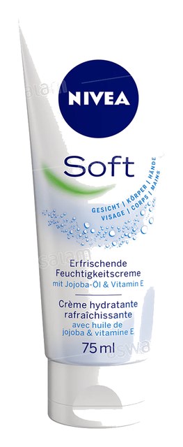 CREME HYDRATANTE SOFT TUBE 75ML NIVEA
