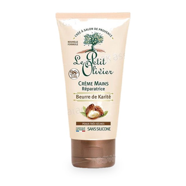 CREME MAINS REPARATRICE BEURRE DE KARITE 75ML LE PETIT OLIVIER