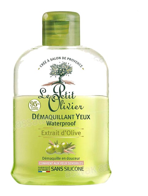 DEMAQUILLANT YEUX WATERPROOF EXTRAIT D’OLIVE 125ML LE PETIT OLIVIER