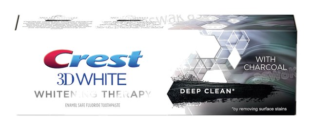 DENTIFRICE AU CHARBON 3D WHITE 75ML CREST
