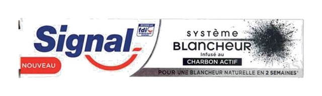 DENTIFRICE SYSTEME BLANCHEUR INFUSE AU CHARBON 75ML SIGNAL
