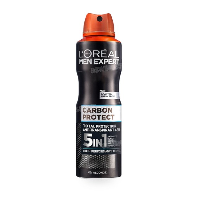DEODORANT 5EN1 48H CARBON PROTECT 150ML L’OREAL MEN EXPERT