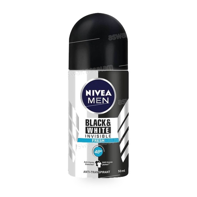 DEODORANT BILLE BLACK & WHITE FRESH 50ML NIVEA MEN