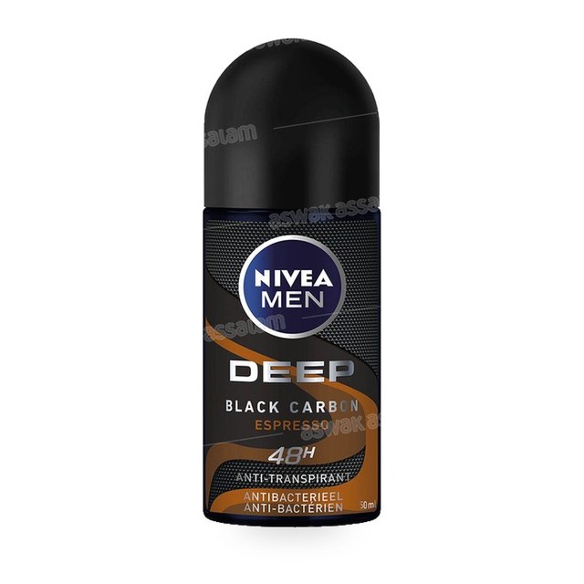 DEODORANT BILLE DEEP BLACK CARBON ESPRESSO 50ML NIVEA MEN