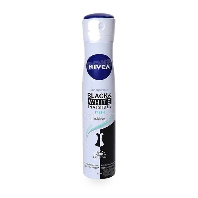 DEODORANT BLACK & WHITE POUR FEMME NIVEA