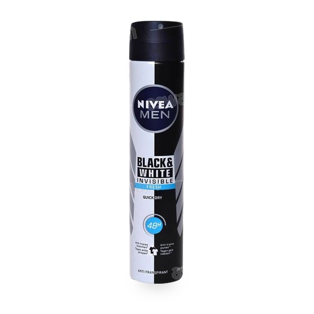DEODORANT BLACK & WHITE POUR HOMME NIVEA