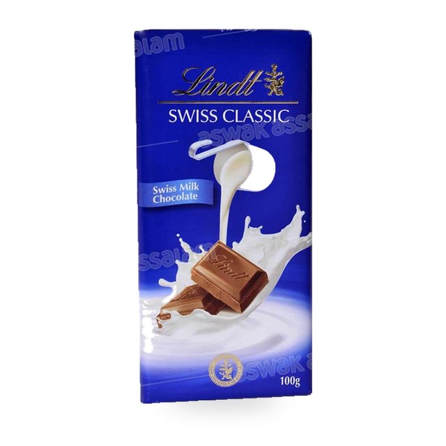 CHOCOLAT SWISS CLASSIC AU LAIT 100G LINDT