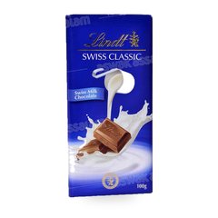 CHOCOLAT SWISS CLASSIC AU LAIT 100G LINDT