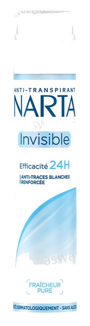 DEODORANT INVISIBLE POUR FEMME 200ML NARTA