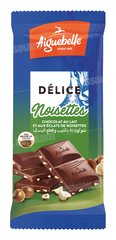 CHOCOLAT AU LAIT ET AUX ECLATS DE NOISETTES 100G DELICE AIGUEBELLE