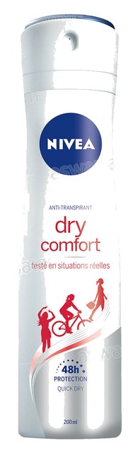 DEODORANT POUR FEMME DRY CONFORT 200ML NIVEA