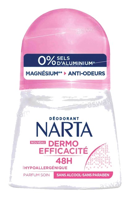 DEODORANT ROLL’ON DERMO EFFICACITE 50ML NARTA